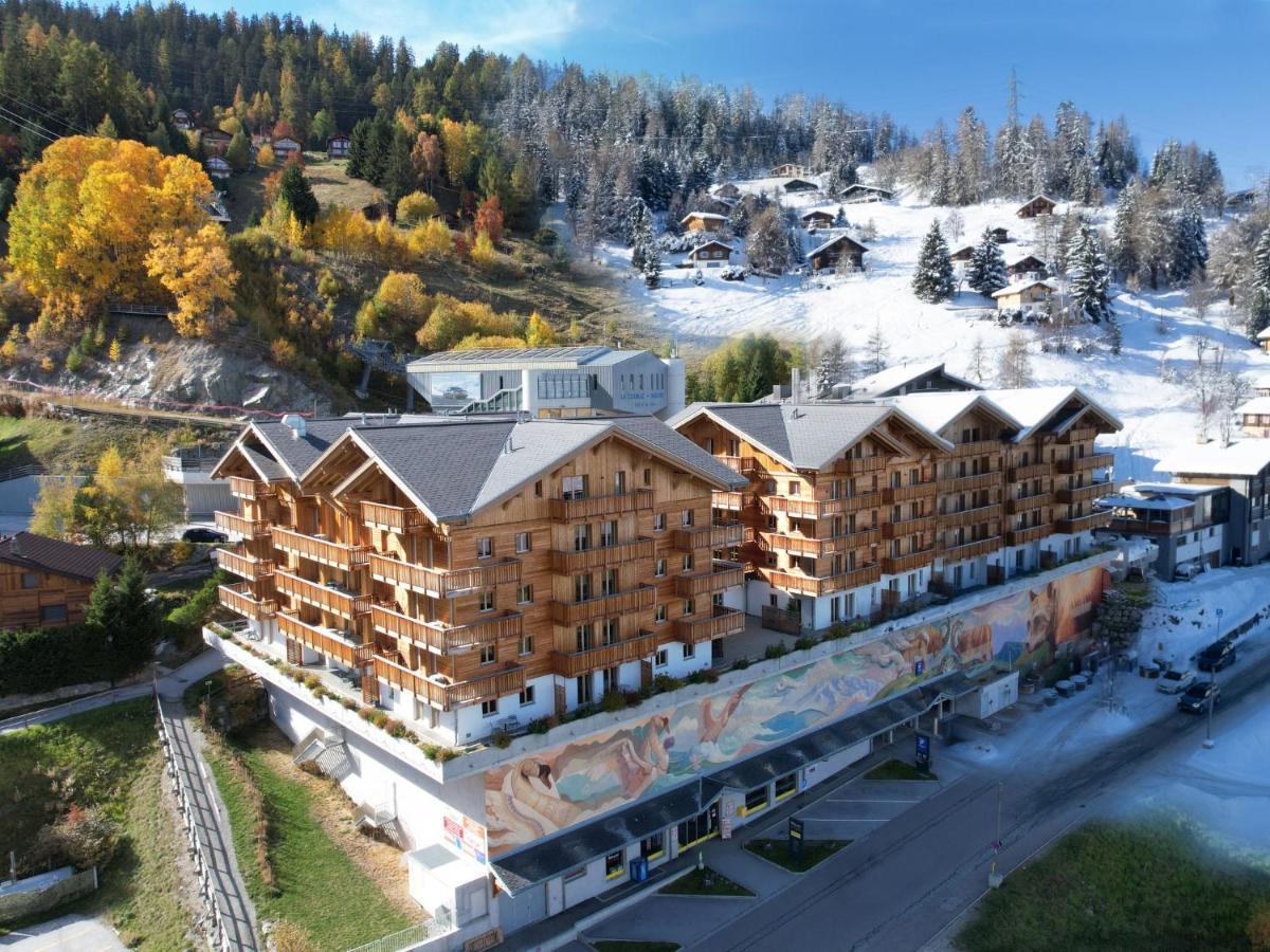 Apartment T-Resort La Tzoumaz 4P8 Vue Vallee By Interhome Buitenkant foto