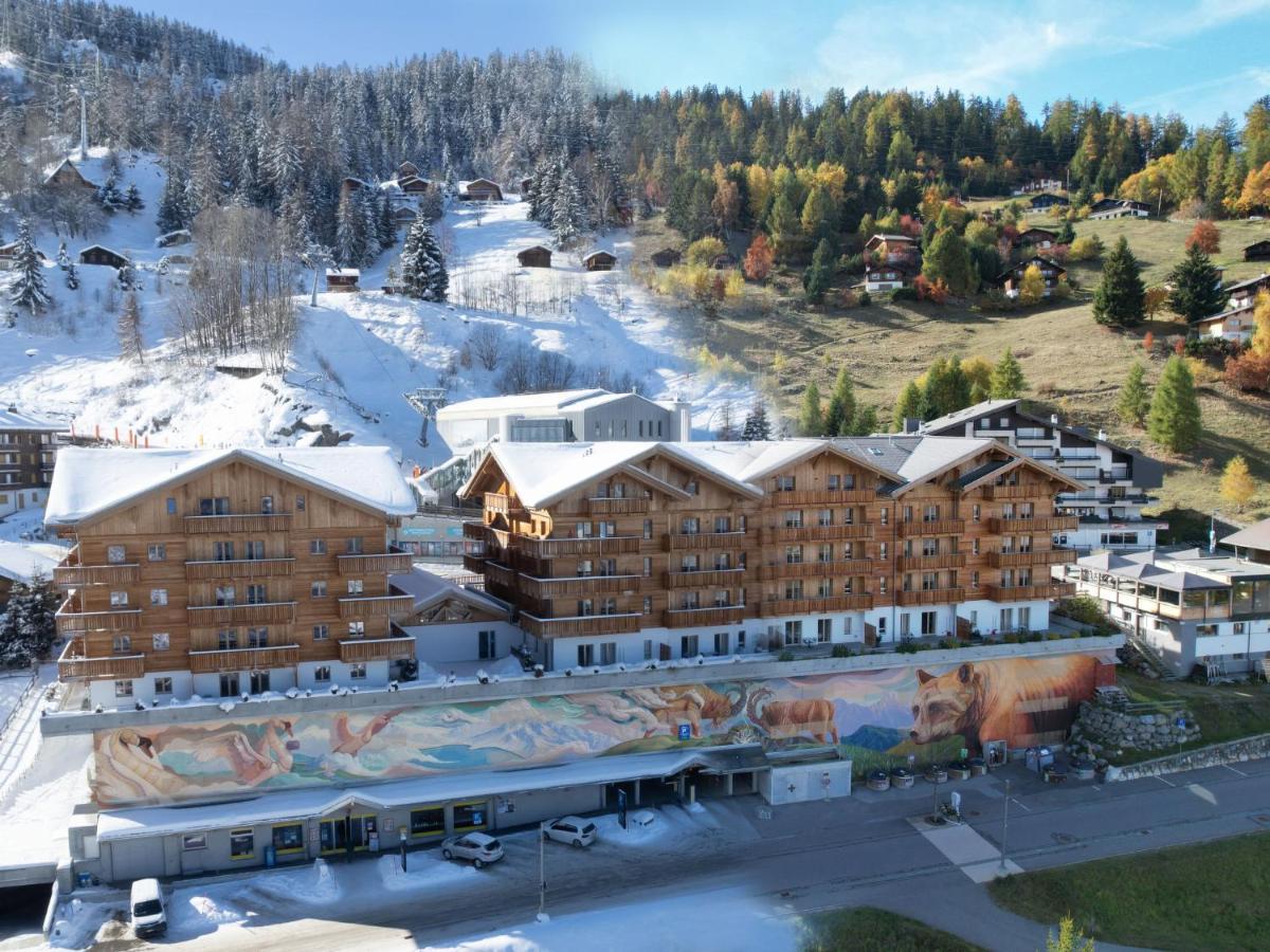 Apartment T-Resort La Tzoumaz 4P8 Vue Vallee By Interhome Buitenkant foto