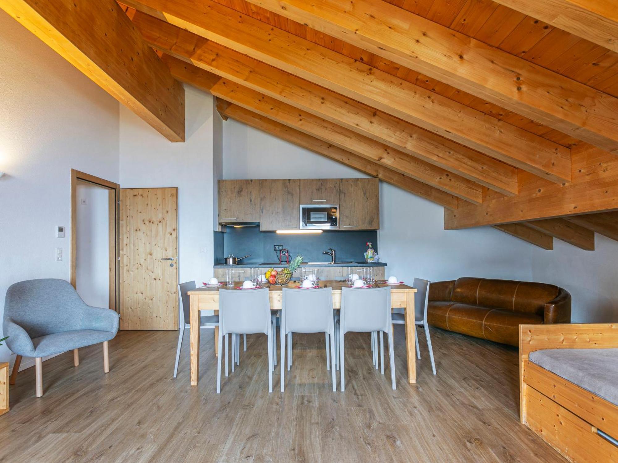 Apartment T-Resort La Tzoumaz 4P8 Vue Vallee By Interhome Buitenkant foto