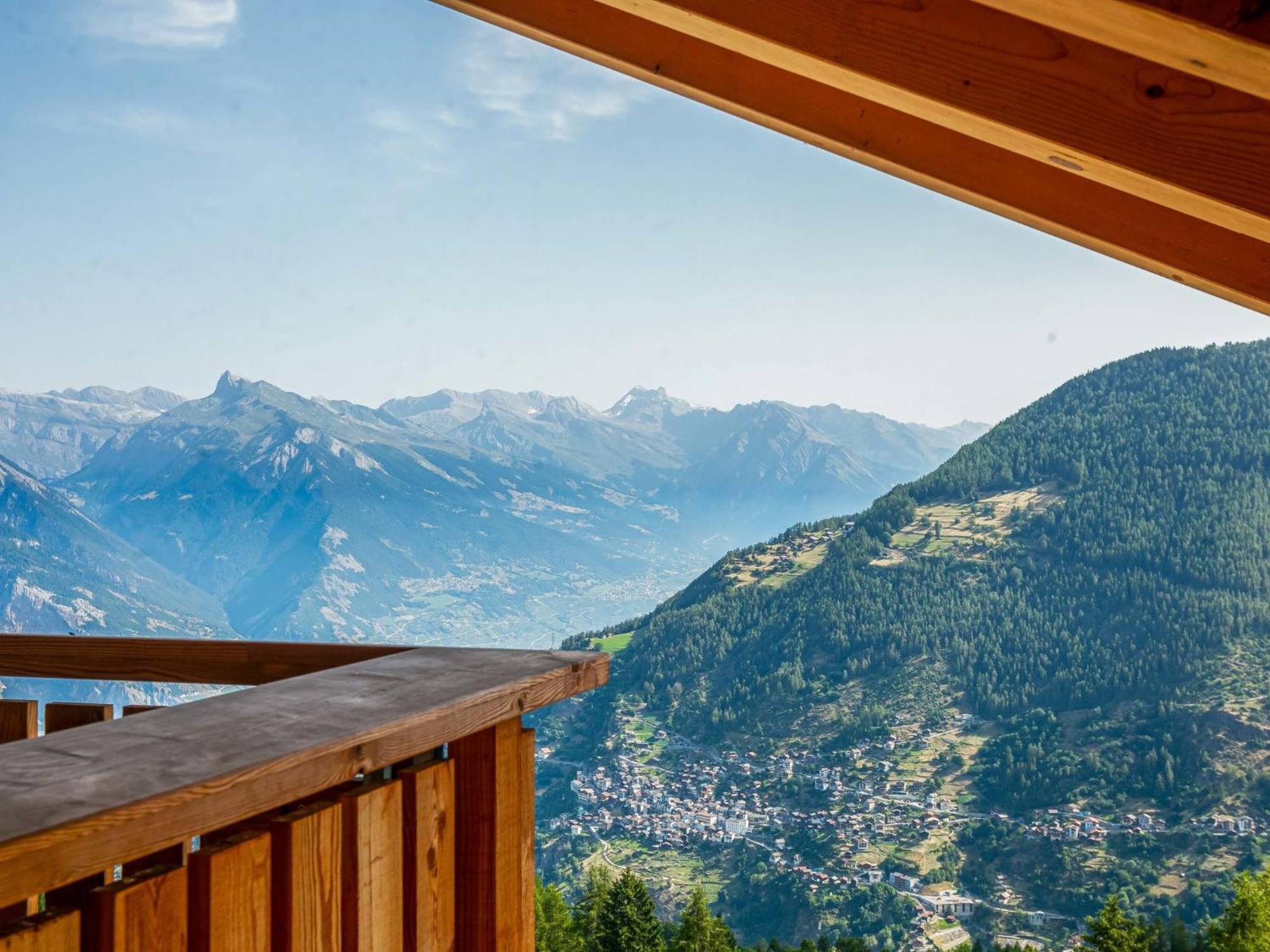 Apartment T-Resort La Tzoumaz 4P8 Vue Vallee By Interhome Buitenkant foto