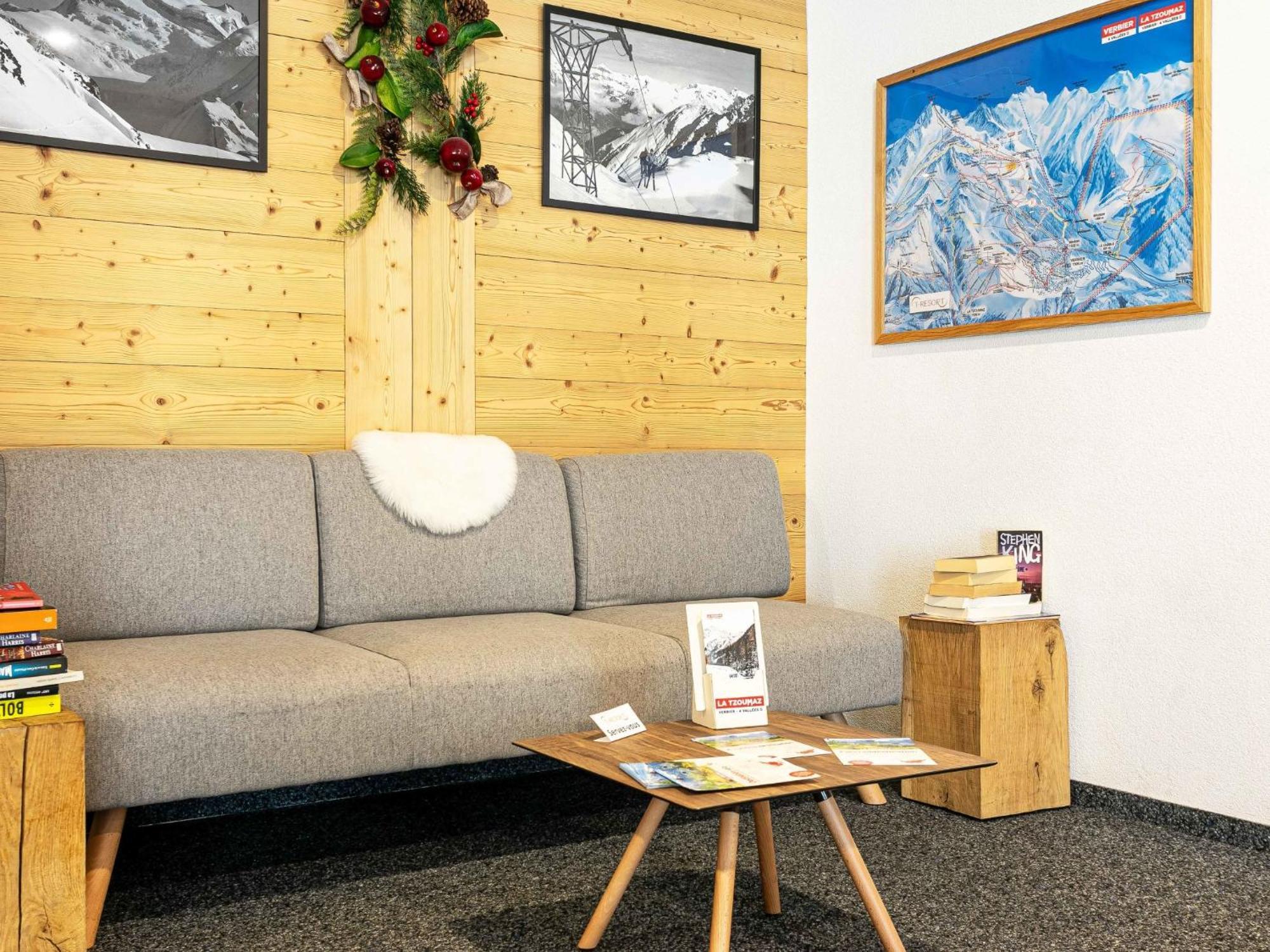 Apartment T-Resort La Tzoumaz 4P8 Vue Vallee By Interhome Buitenkant foto