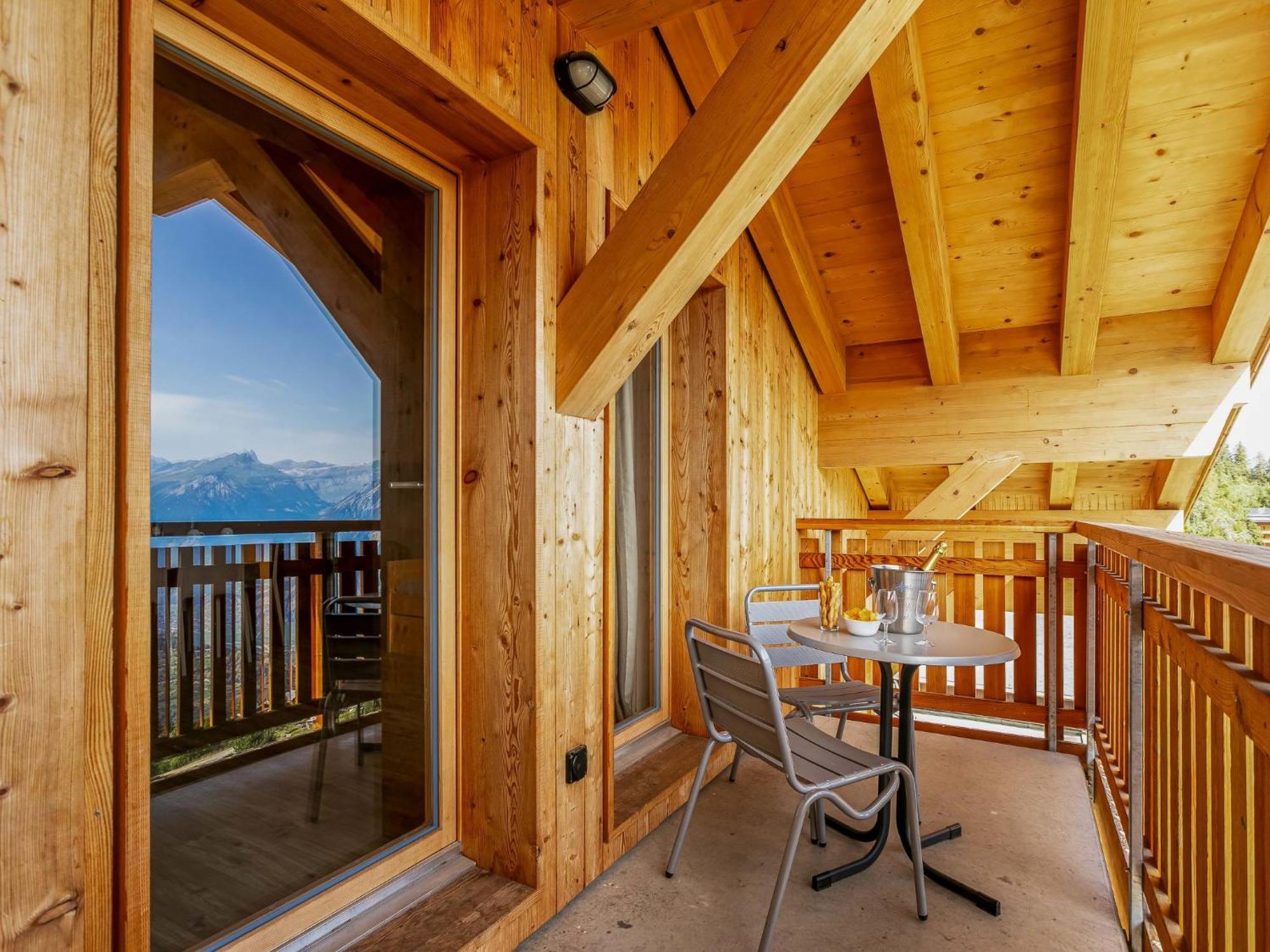 Apartment T-Resort La Tzoumaz 4P8 Vue Vallee By Interhome Buitenkant foto