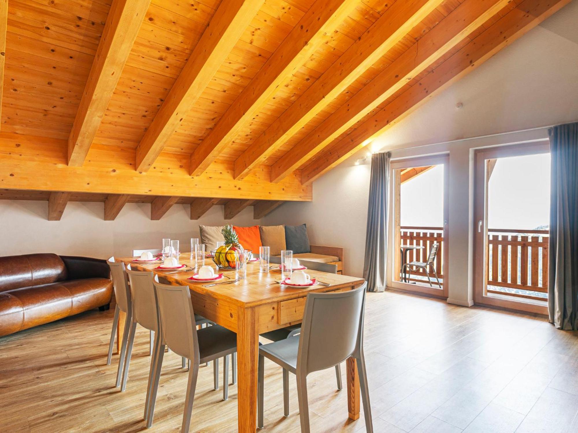 Apartment T-Resort La Tzoumaz 4P8 Vue Vallee By Interhome Buitenkant foto