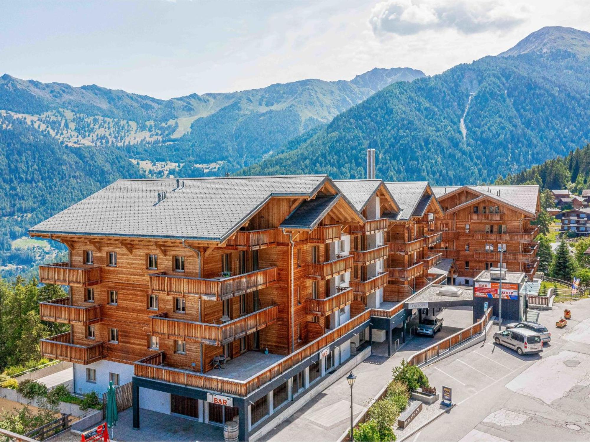 Apartment T-Resort La Tzoumaz 4P8 Vue Vallee By Interhome Buitenkant foto