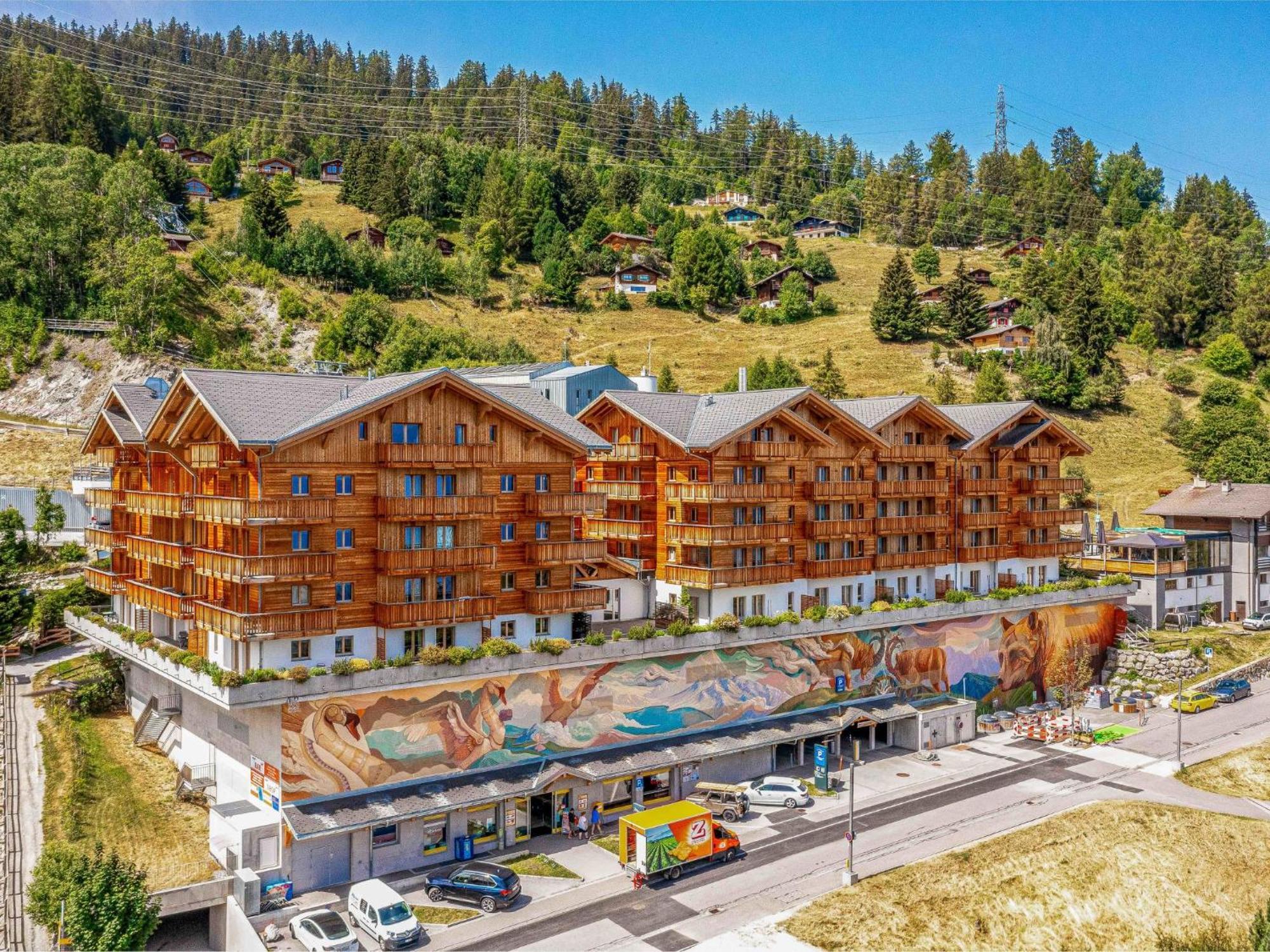 Apartment T-Resort La Tzoumaz 4P8 Vue Vallee By Interhome Buitenkant foto